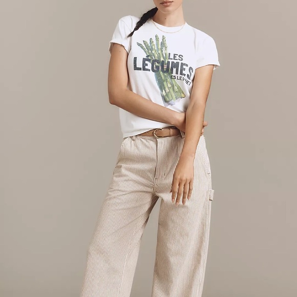 By Anthropologie Legumes Graphic Baby Tee - Picture 4 of 6